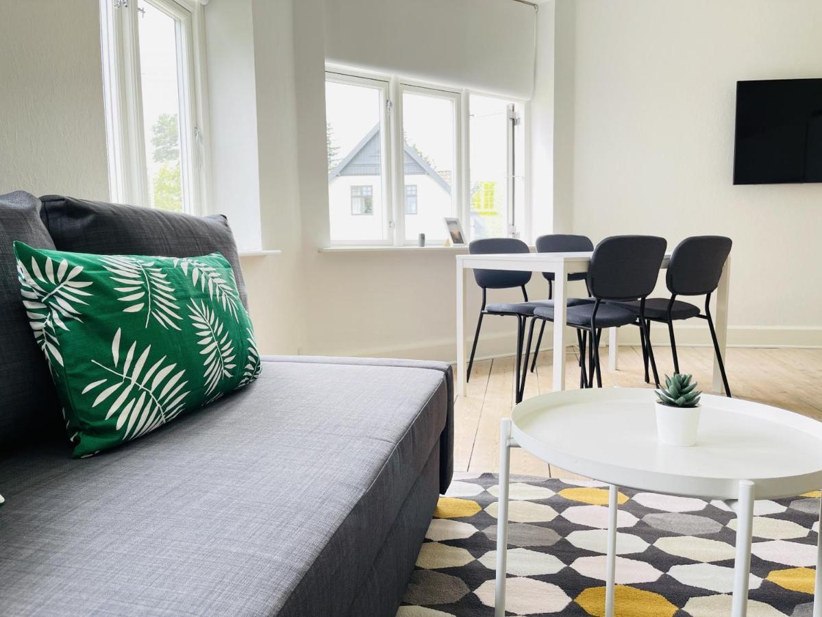Aday - City Central Mansion - 1 Bedroom Apartment With Garden Aalborg Eksteriør billede